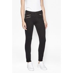 French Connection Lilly Super Skinny Jeans | Size 0 | Black